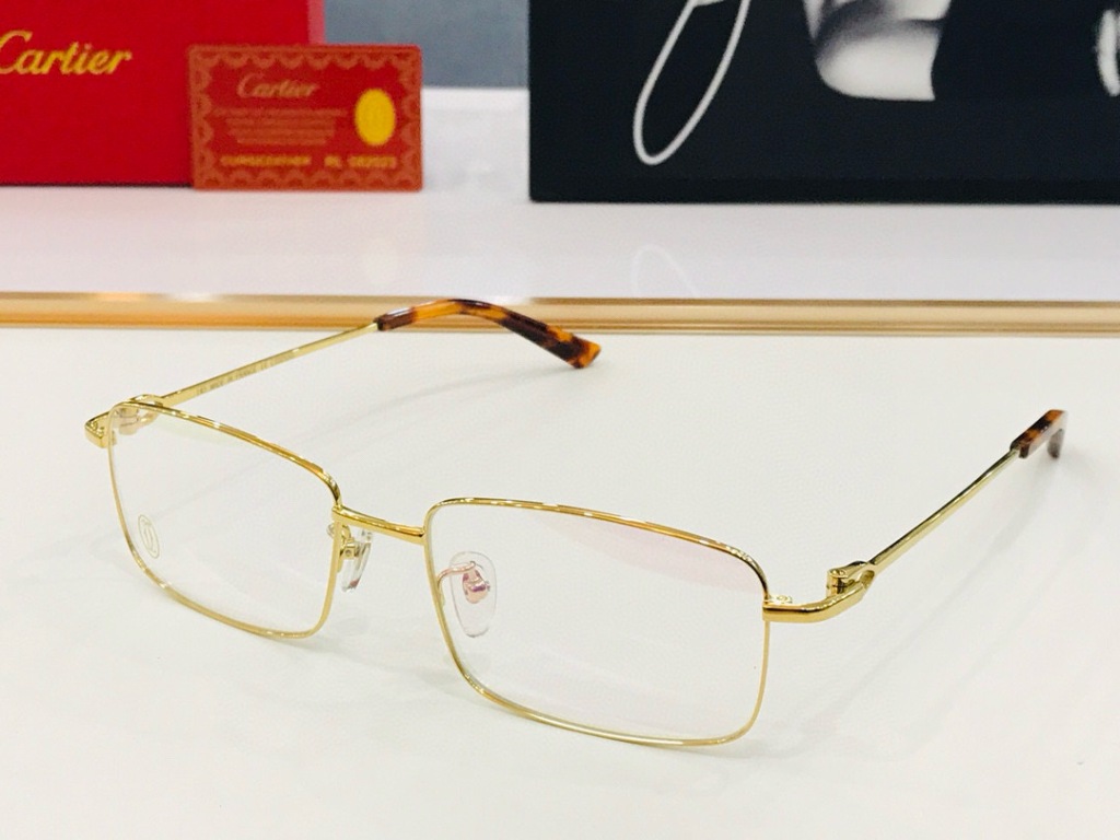 Cartier Plain Glass Spectacles(High Quality)-033