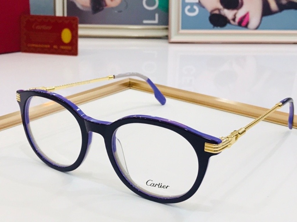 Cartier Plain Glass Spectacles(High Quality)-030