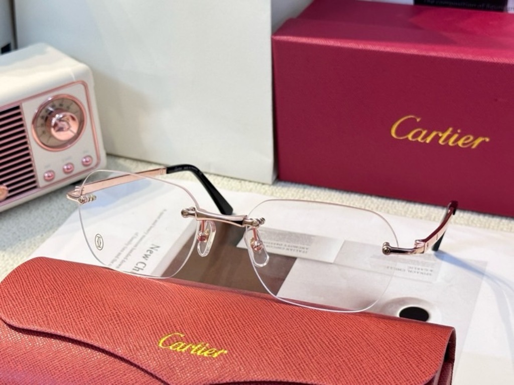 Cartier Plain Glass Spectacles(High Quality)-026