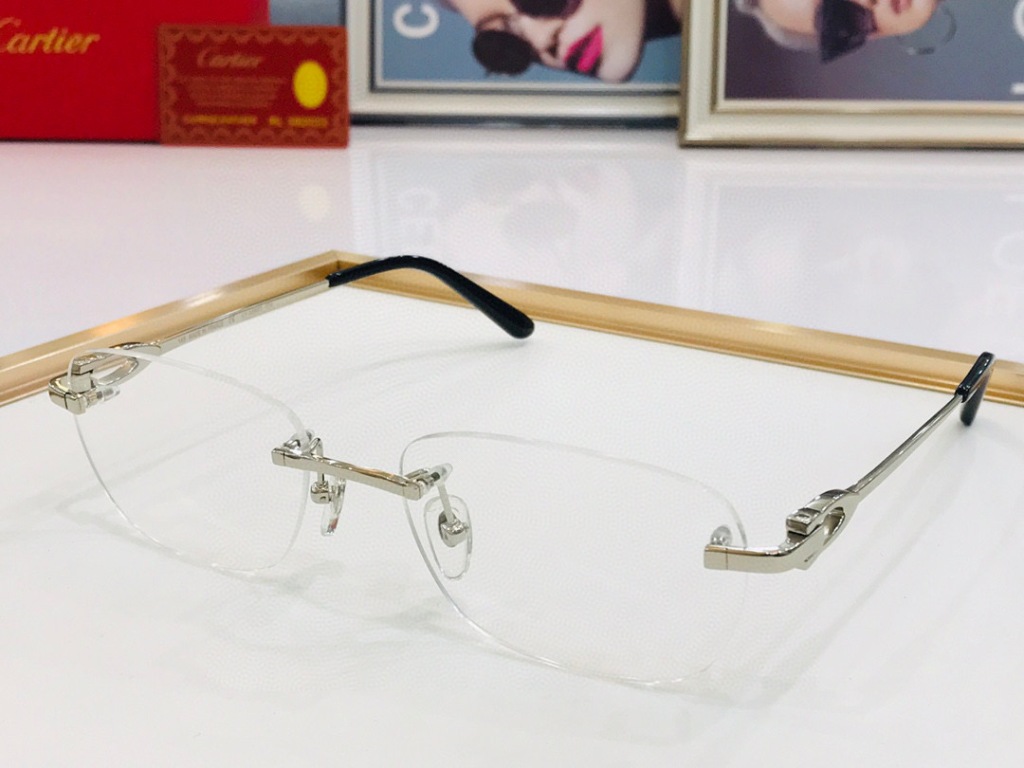 Cartier Plain Glass Spectacles(High Quality)-023