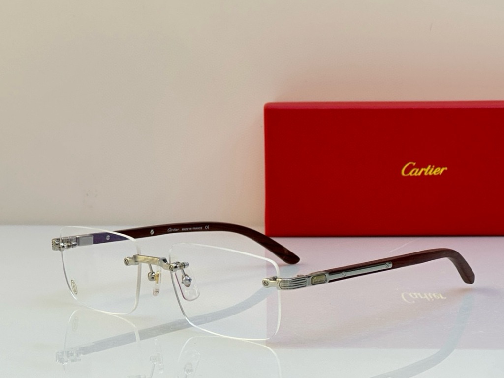 Cartier Plain Glass Spectacles(High Quality)-017