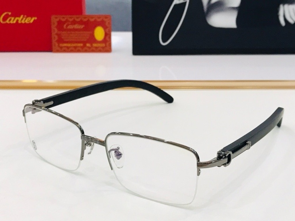 Cartier Plain Glass Spectacles(High Quality)-010
