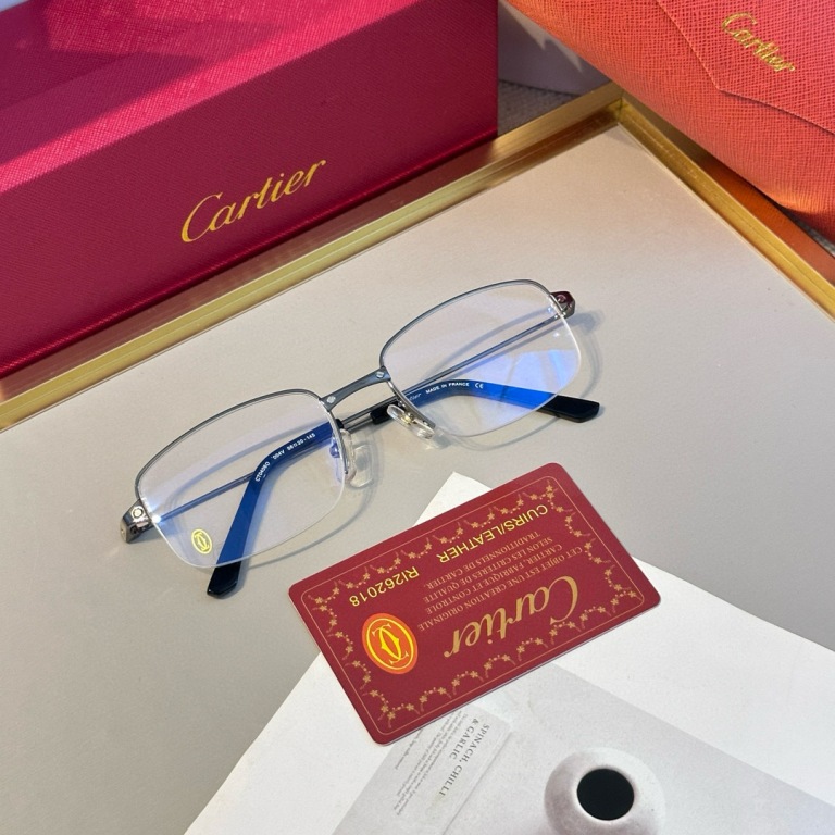 Cartier Plain Glass Spectacles(High Quality)-009