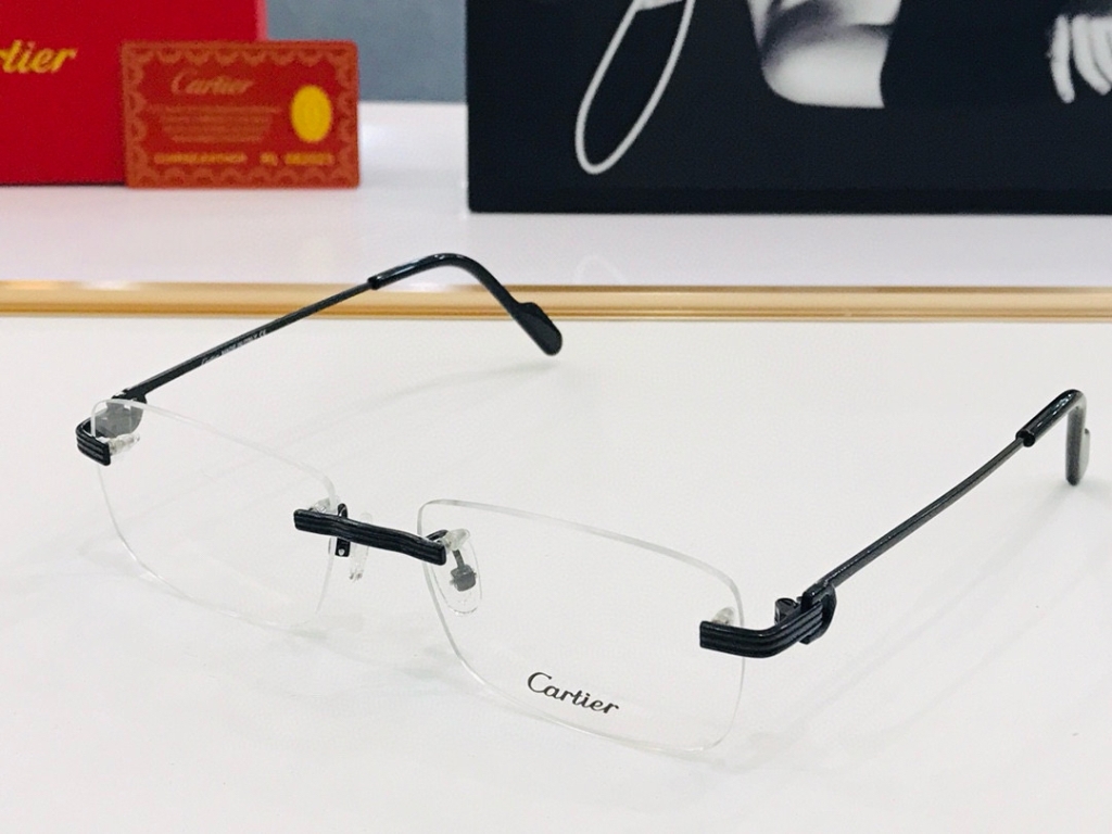 Cartier Plain Glass Spectacles(High Quality)-008