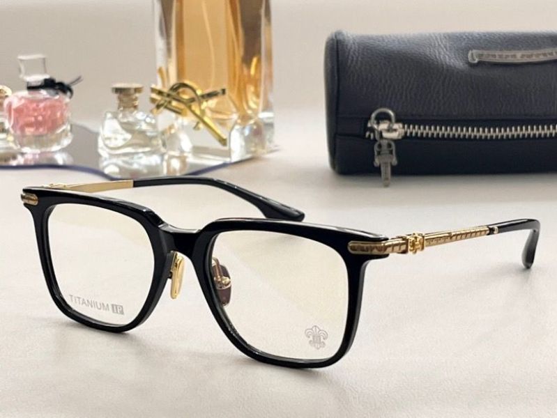 Chrome Hearts Plain Glass Spectacles(High Quality)-002