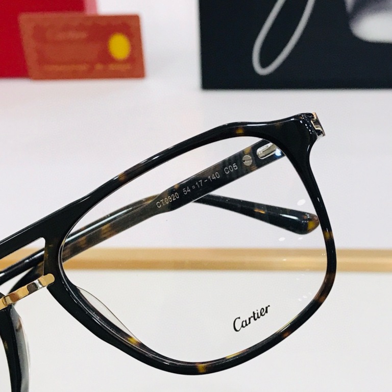 Cartier Plain Glass Spectacles(High Quality)-001