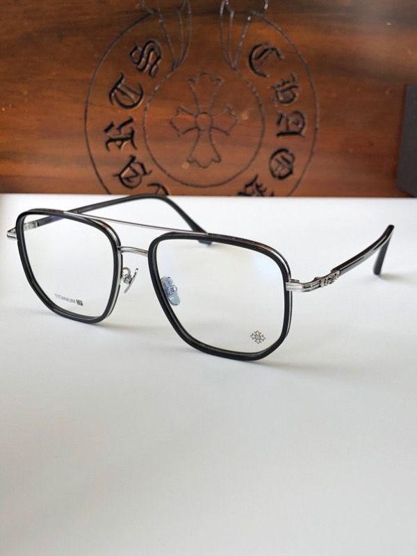 Chrome Hearts Plain Glass Spectacles(High Quality)-001