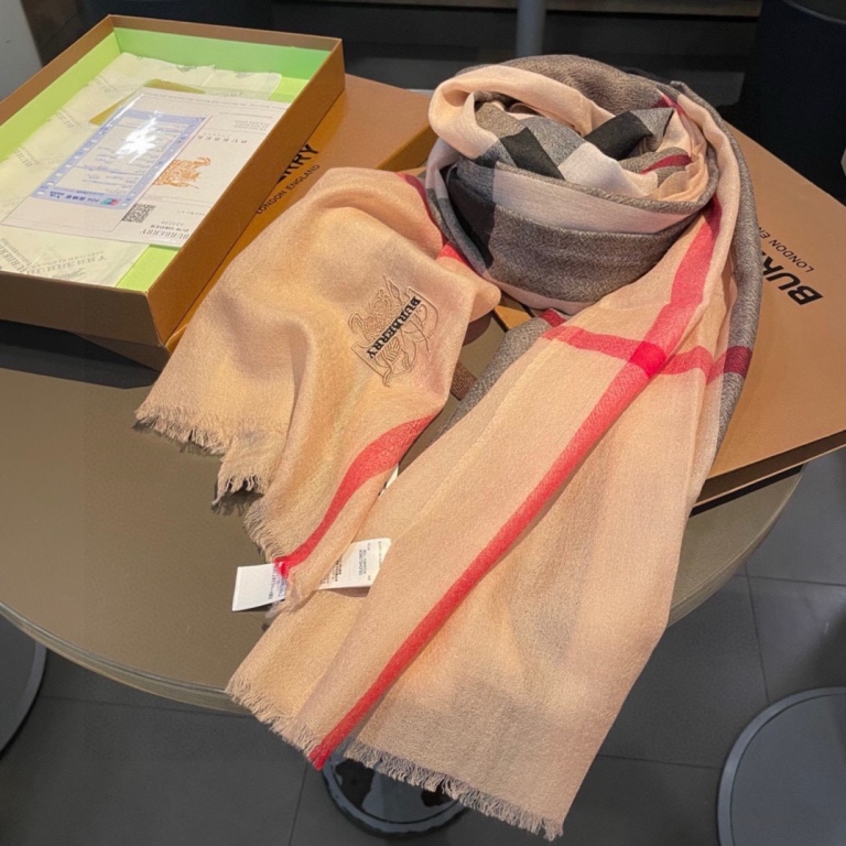 Burberry Cashmere Scarf-017