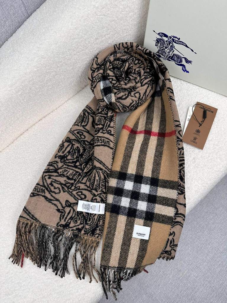 Burberry Cashmere Scarf-023
