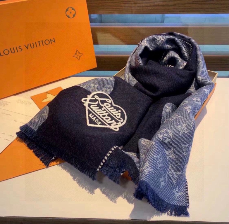 LV Wool Scarf-122