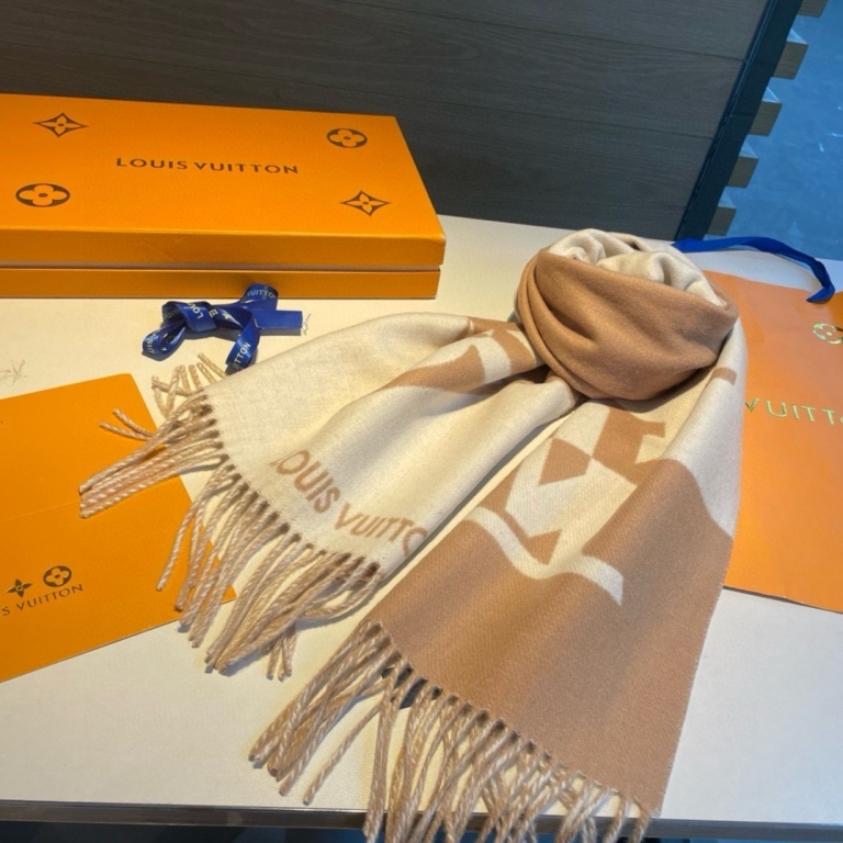 LV Cashmere&Wool Scarf-083