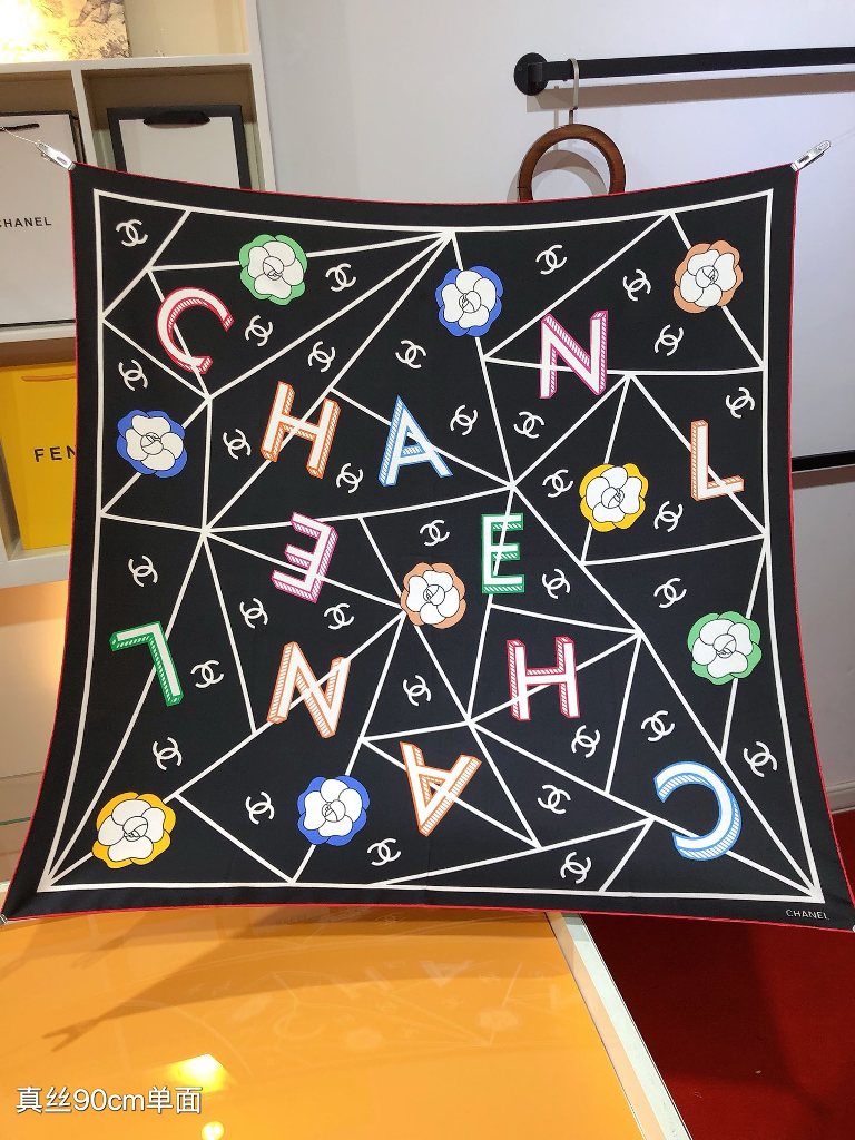 Chanel Silk Scarf-028