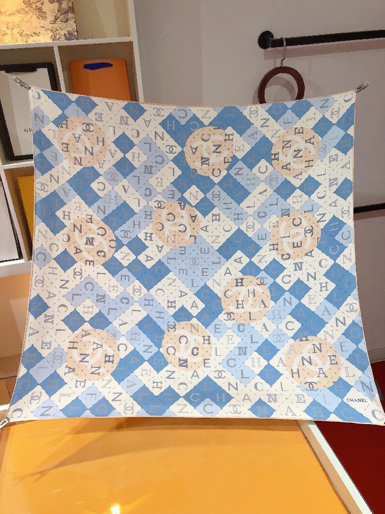 Chanel Silk Scarf-021