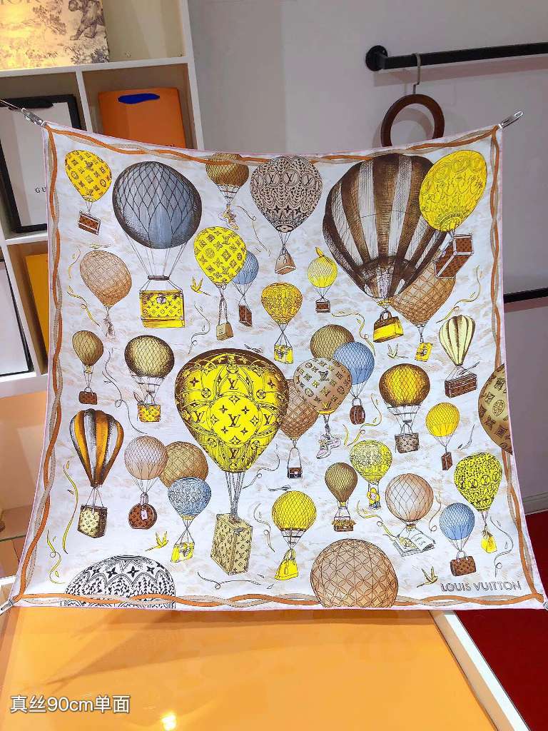 LV Silk Scarf-075