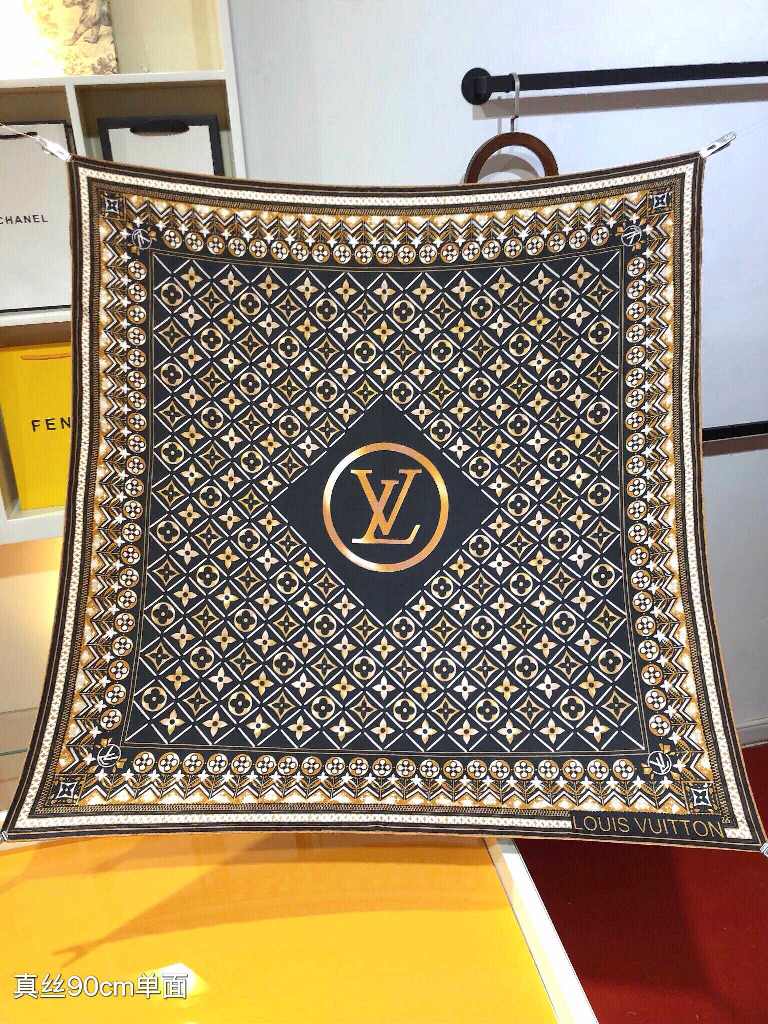 LV Silk Scarf-074