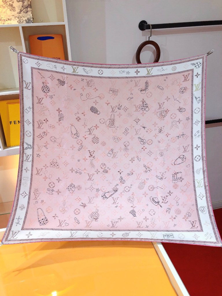 LV Silk Scarf-073