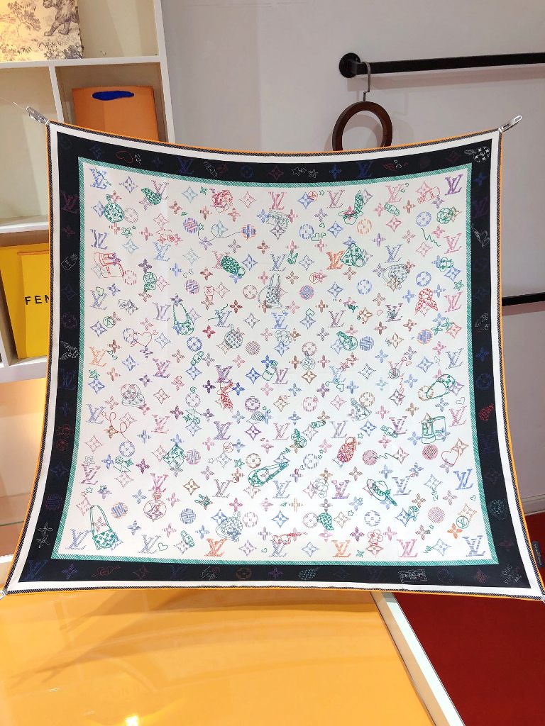 LV Silk Scarf-072