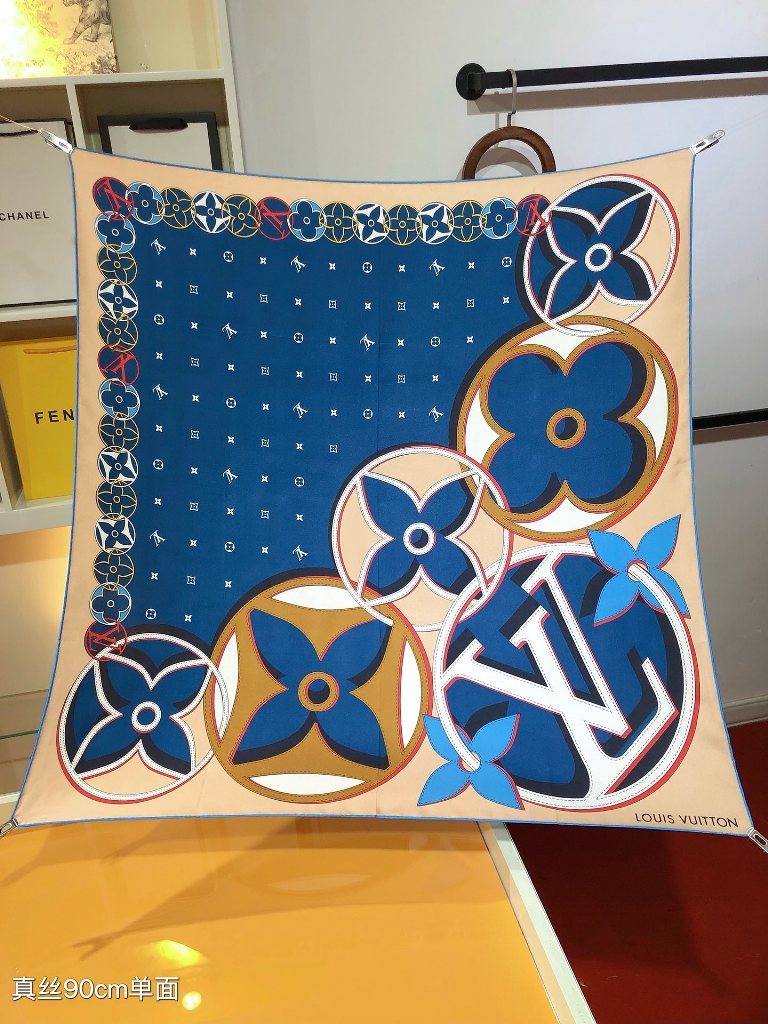 LV Silk Scarf-071