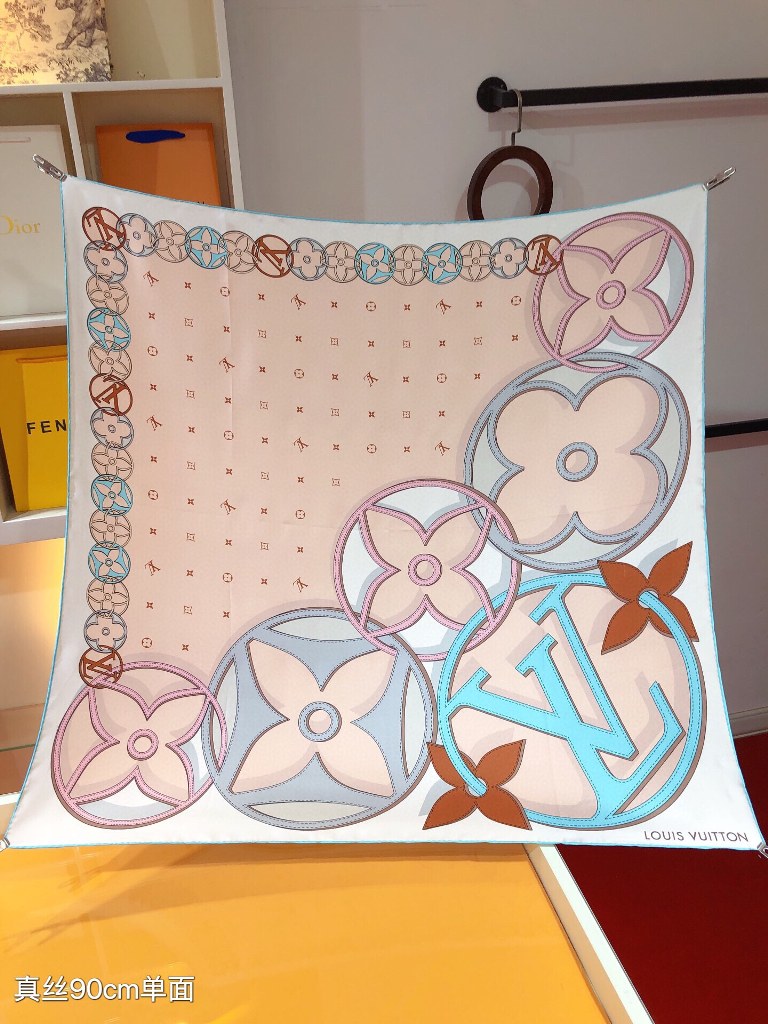 LV Silk Scarf-069