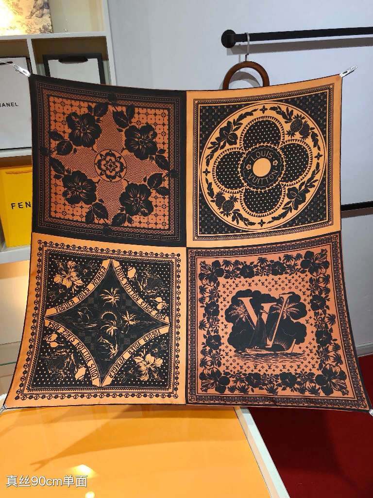LV Silk Scarf-067