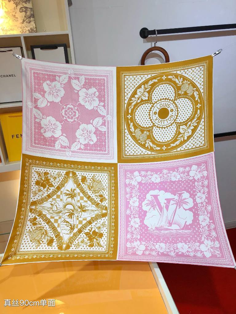 LV Silk Scarf-066