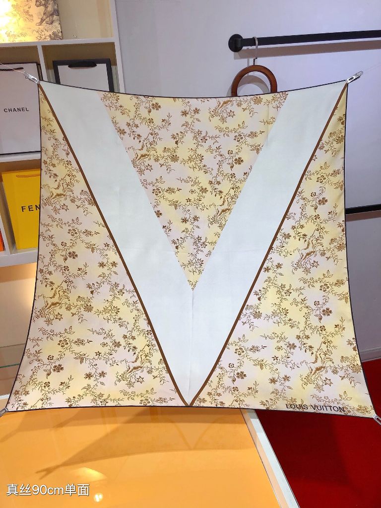 LV Silk Scarf-064
