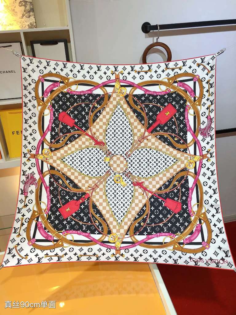 LV Silk Scarf-061