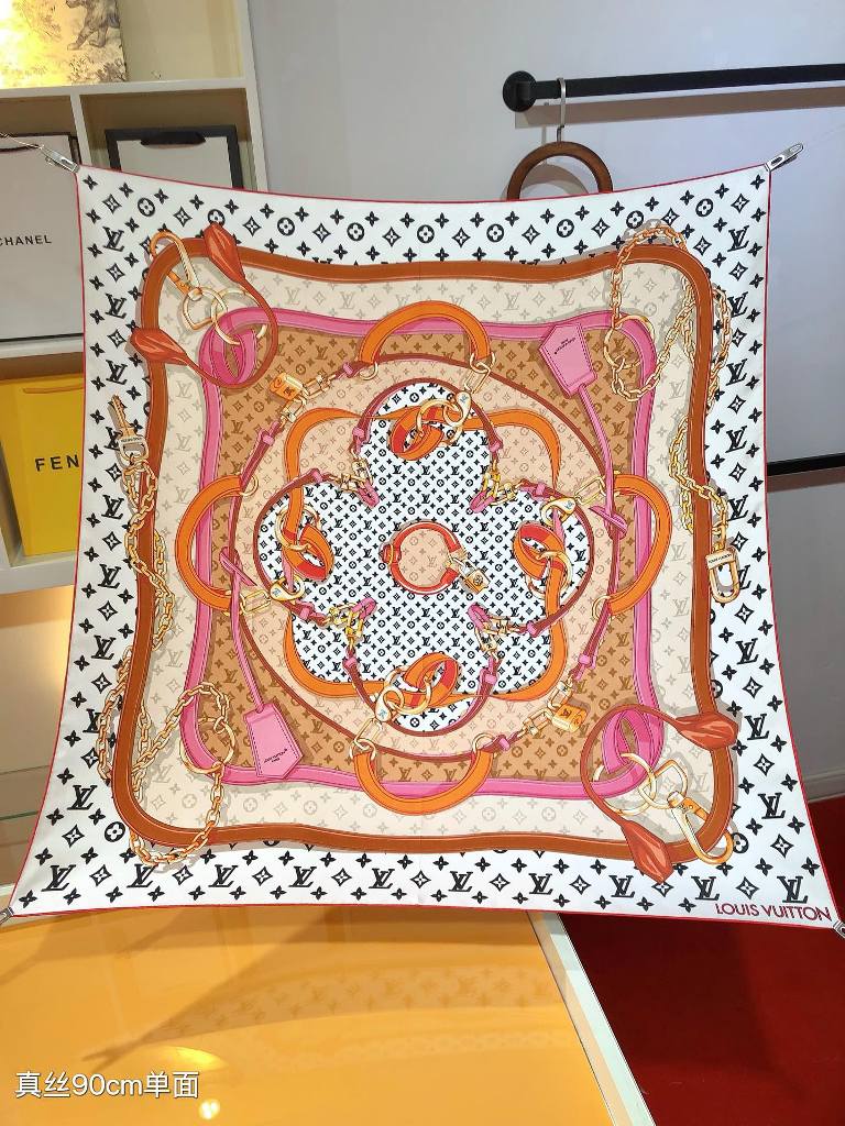 LV Silk Scarf-060