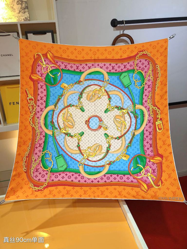LV Silk Scarf-059