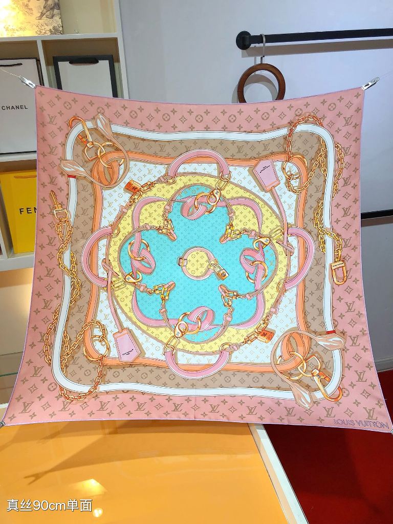 LV Silk Scarf-058