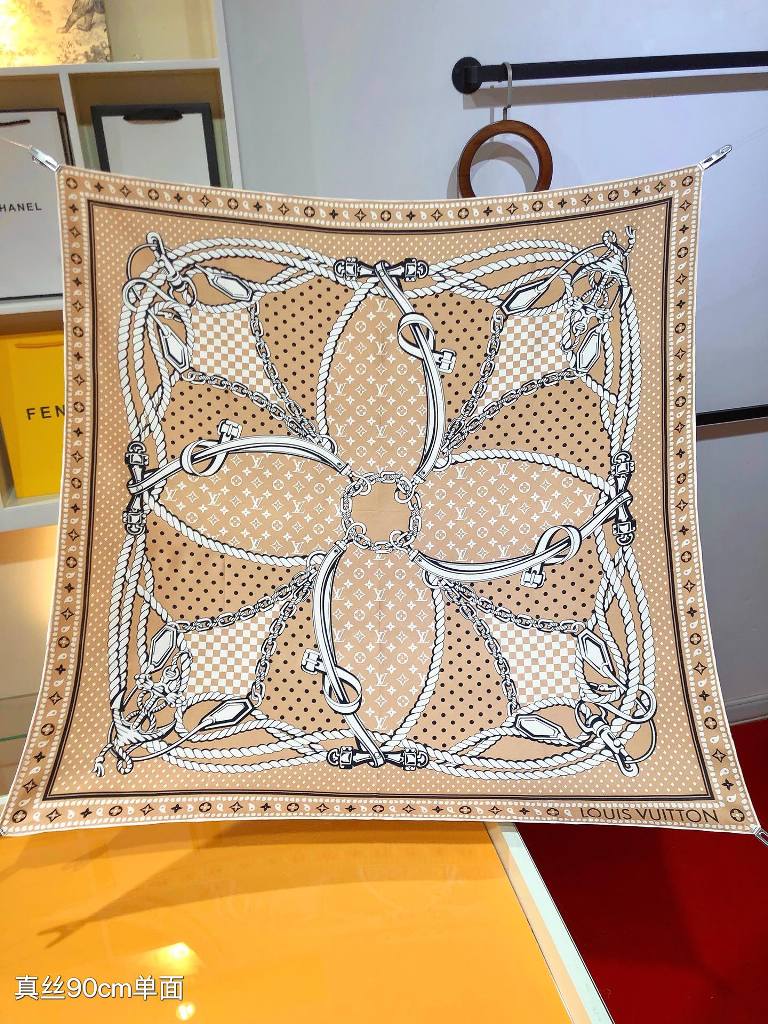 LV Silk Scarf-053