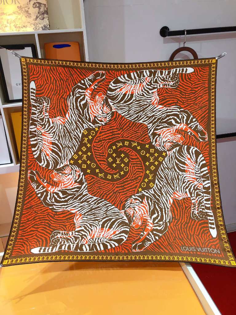 LV Silk Scarf-045