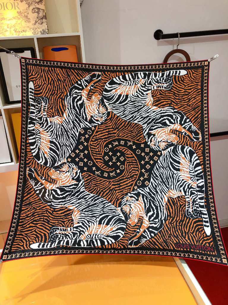 LV Silk Scarf-044