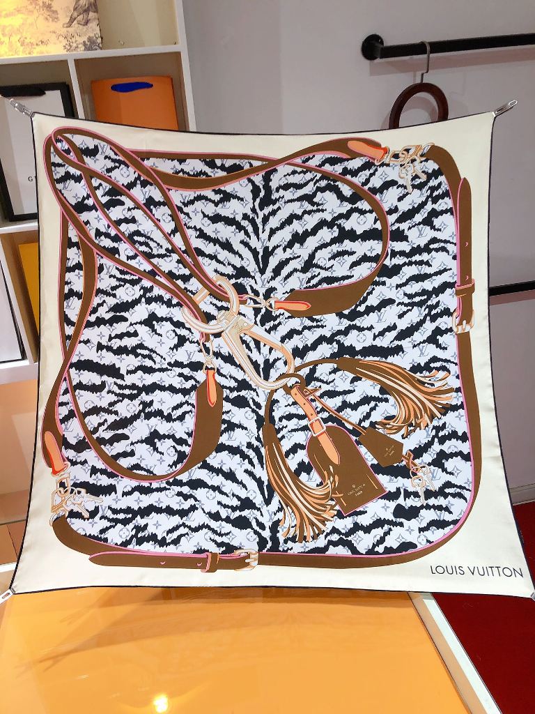 LV Silk Scarf-041