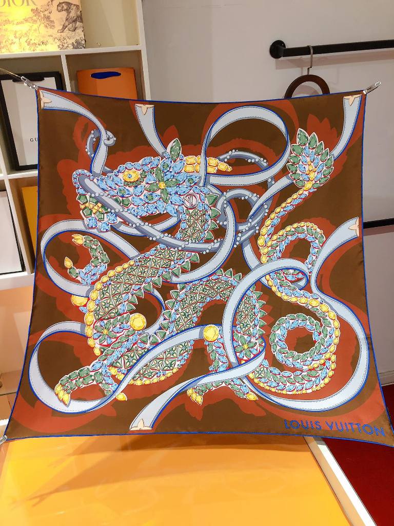LV Silk Scarf-039