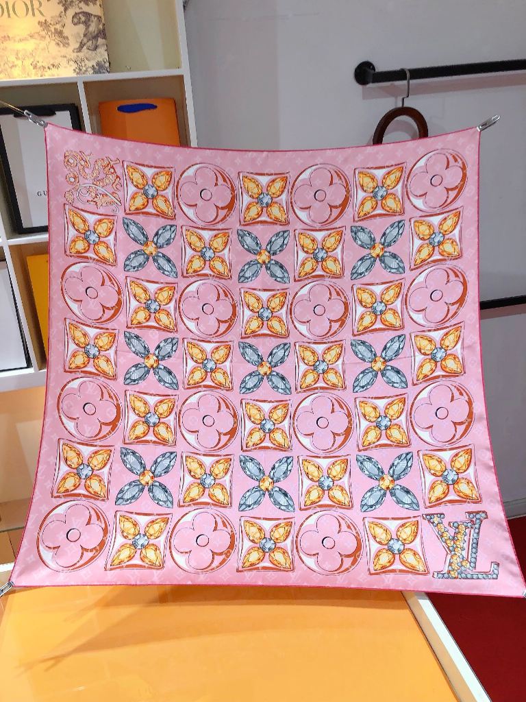 LV Silk Scarf-038