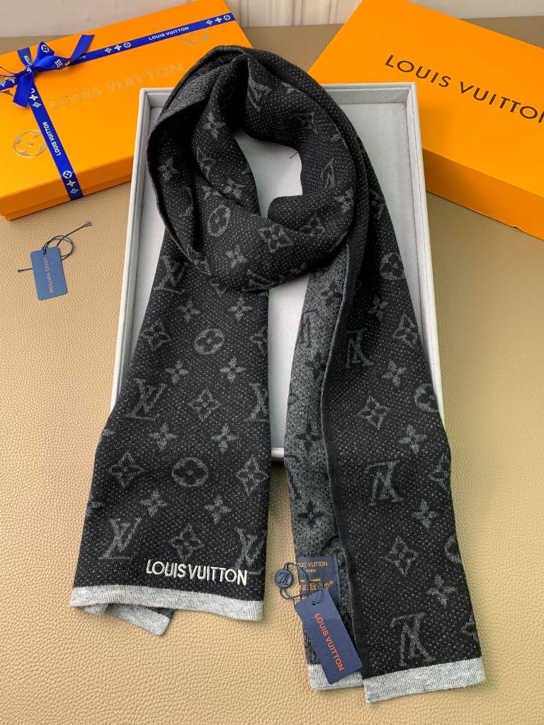 LV Wool Scarf-137