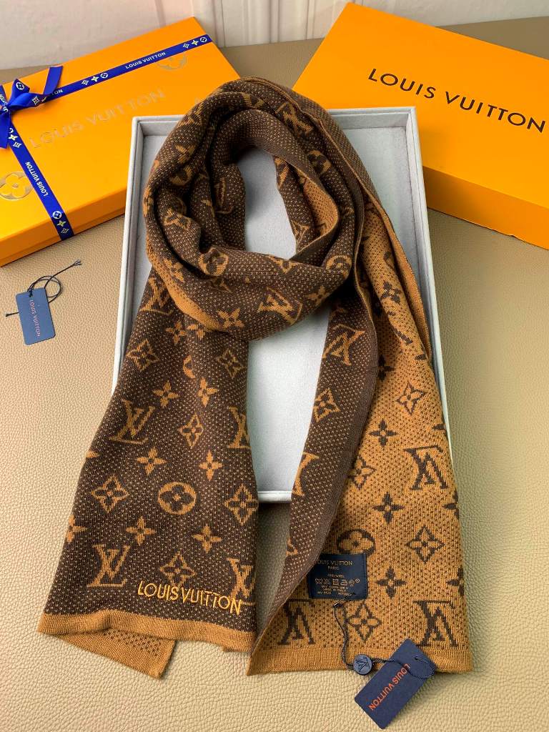 LV Wool Scarf-136