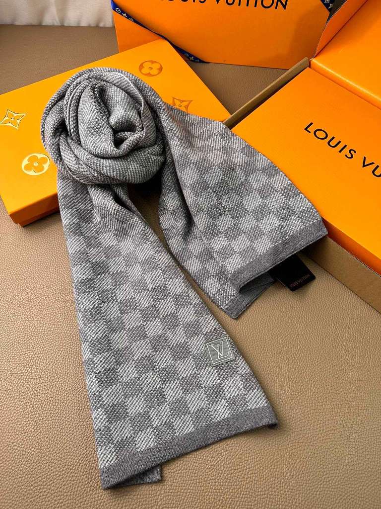LV Wool Scarf-130