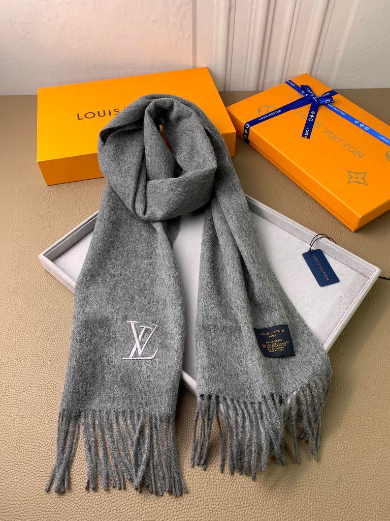 LV Wool Scarf-124