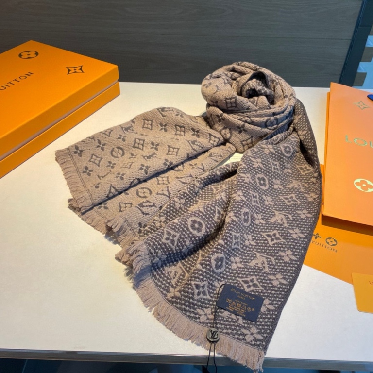 LV Wool Scarf-128