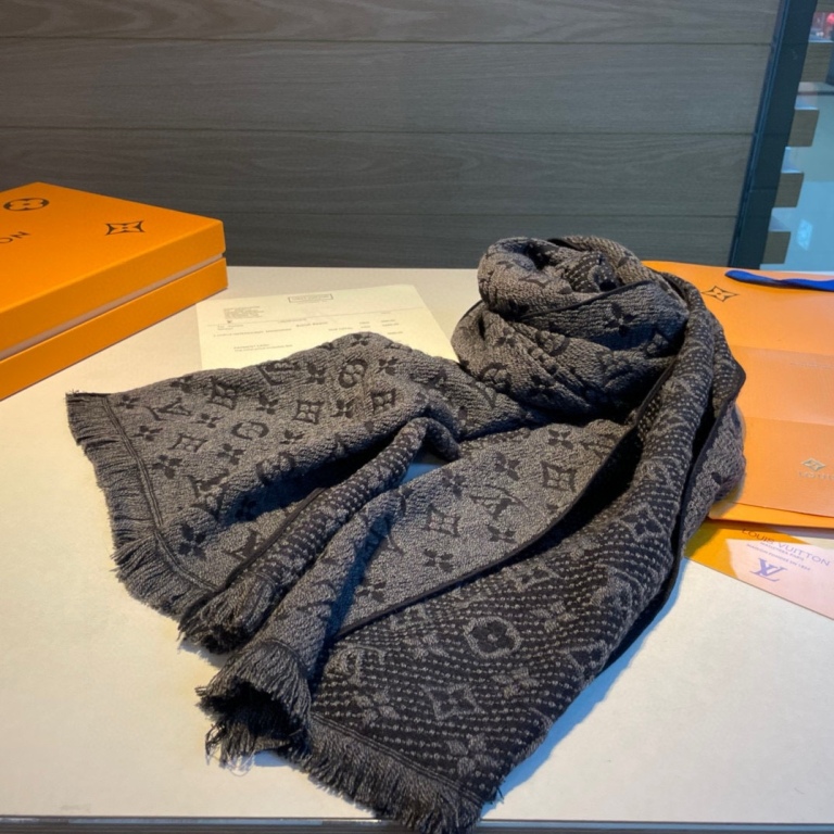 LV Wool Scarf-126