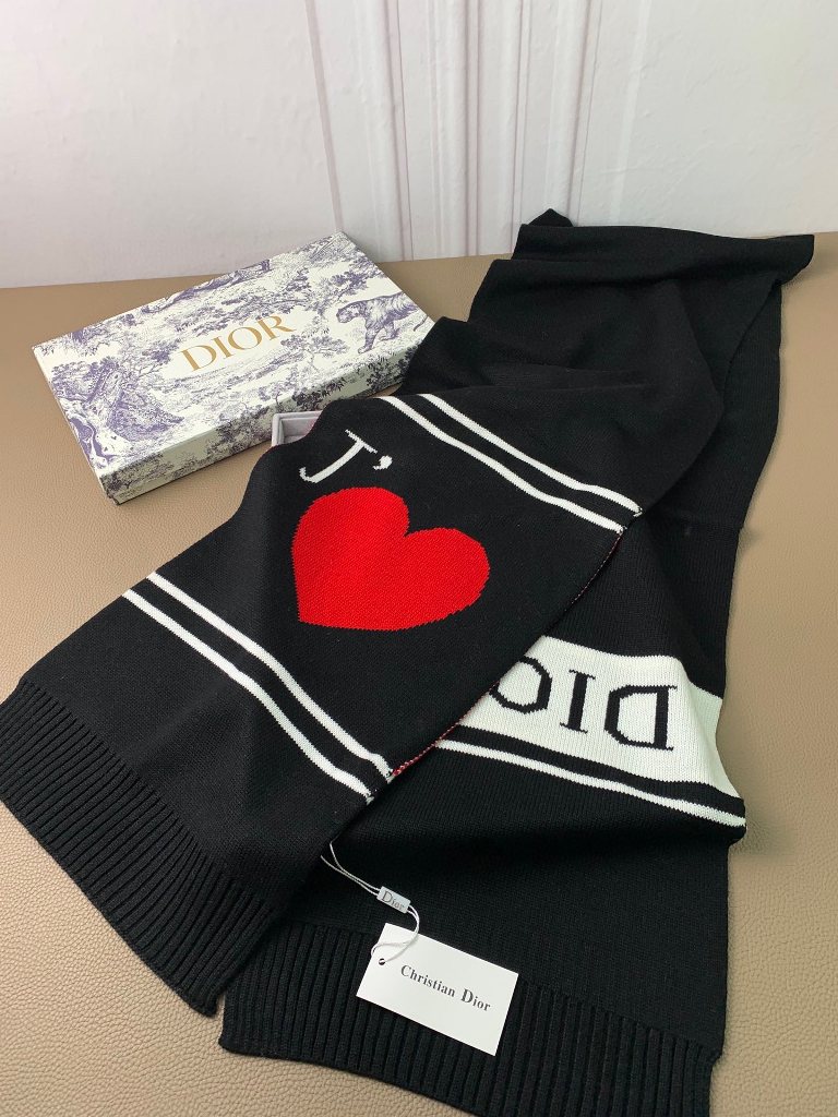 Dior Wool Scarf-029