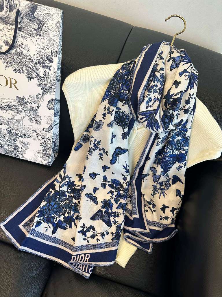 Dior Wool Scarf-026