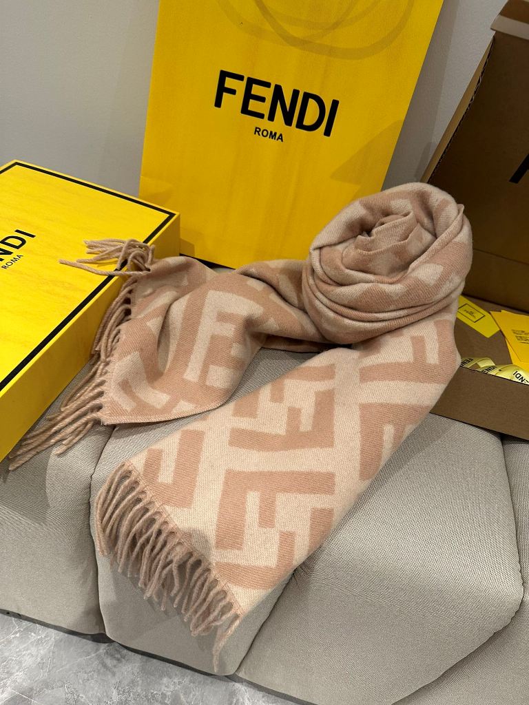Fendi Cashmere Scarf-18