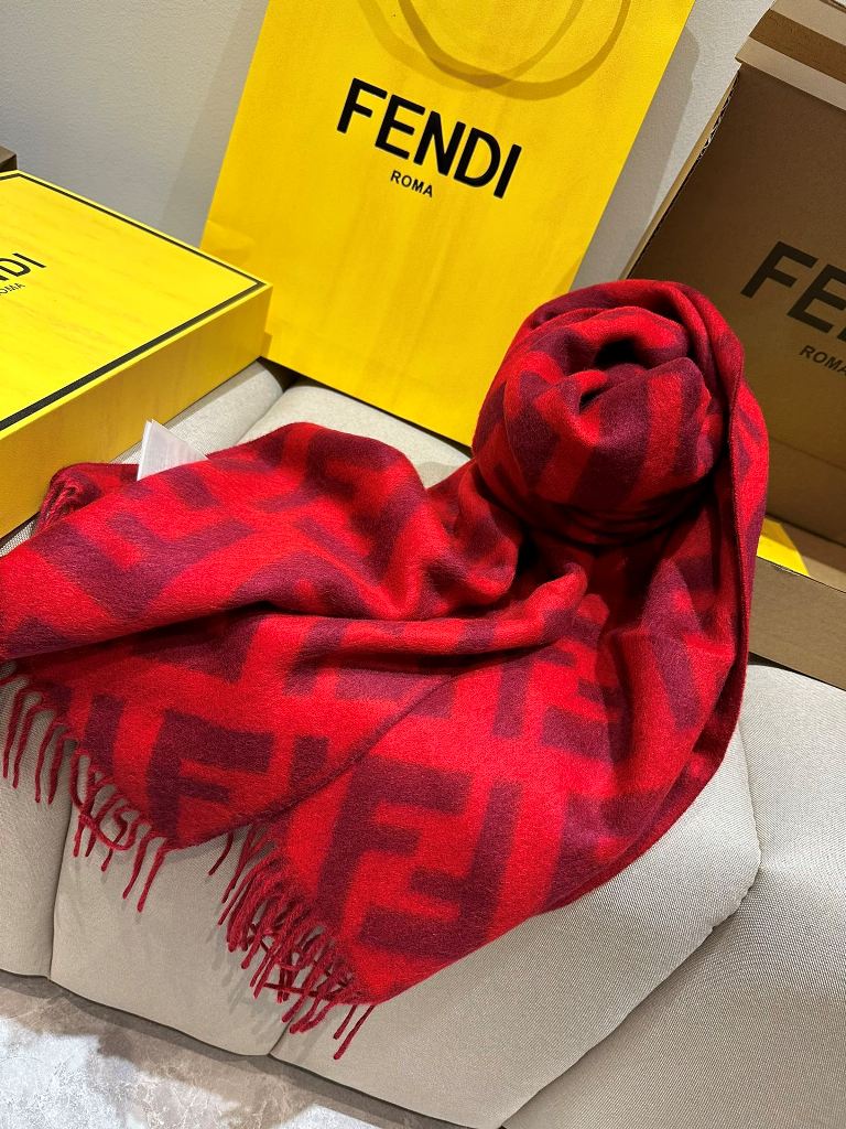 Fendi Cashmere Scarf-16