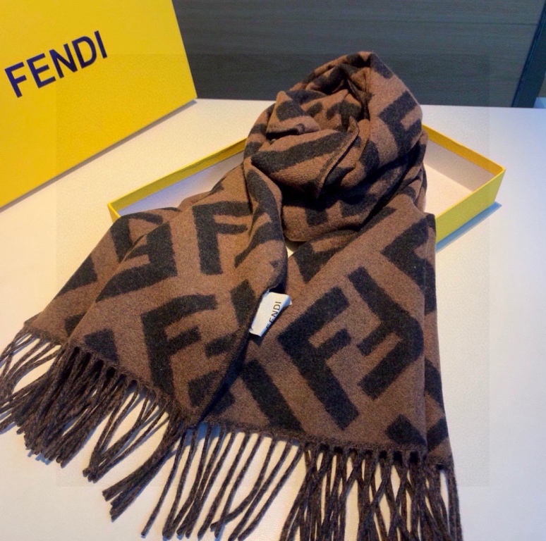 Fendi Cashmere Scarf-14