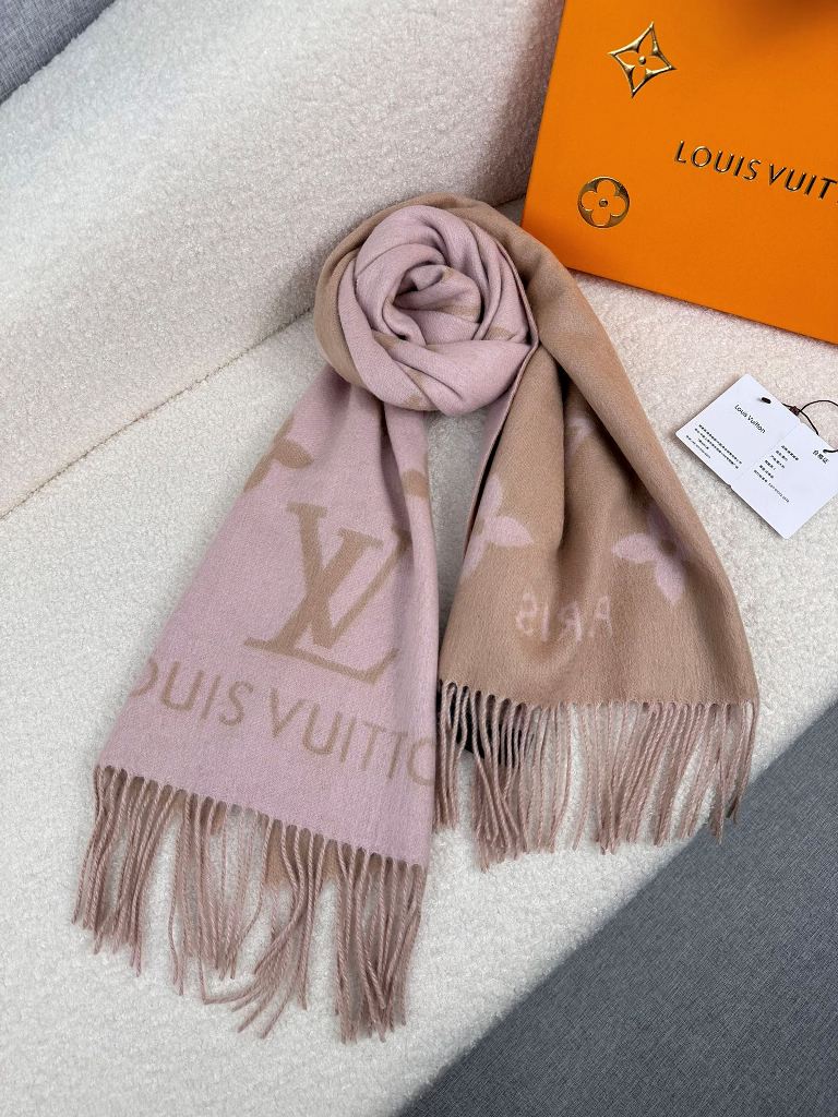 LV Cashmere Scarf-109