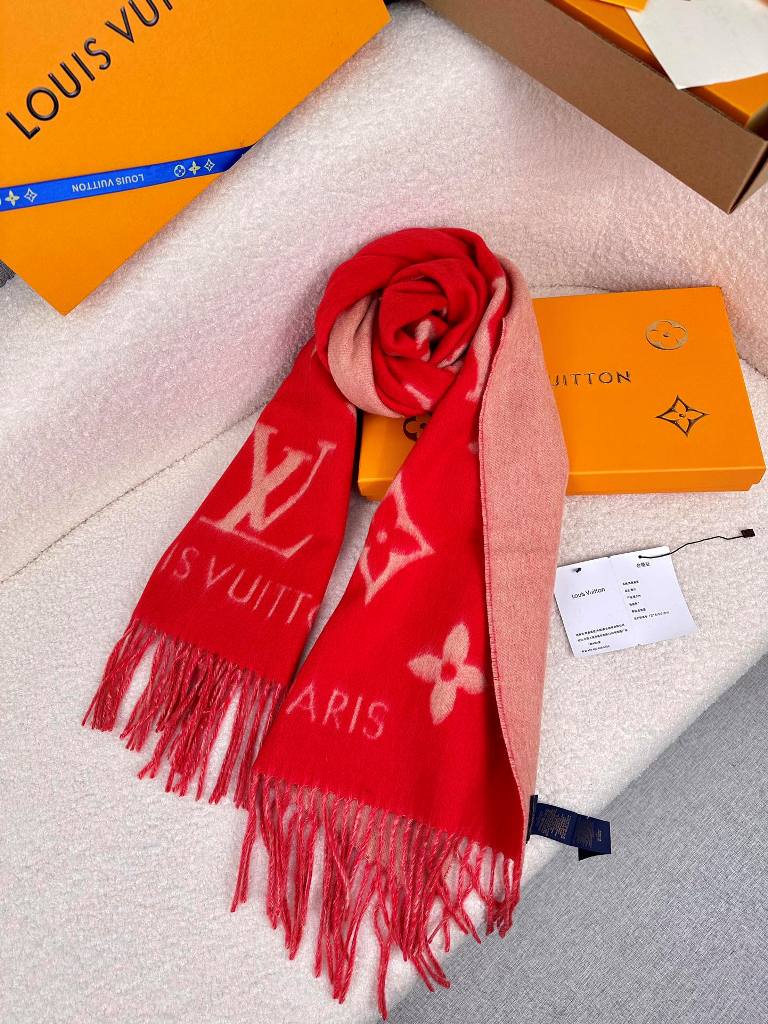 LV Cashmere Scarf-108