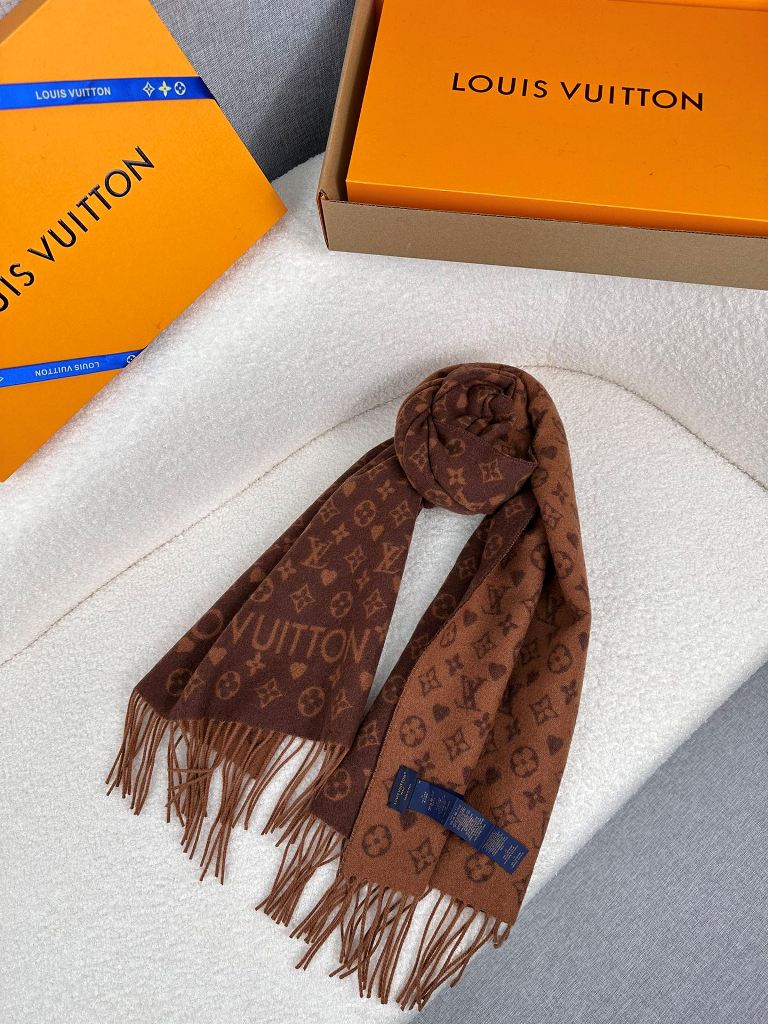 LV Cashmere Scarf-097